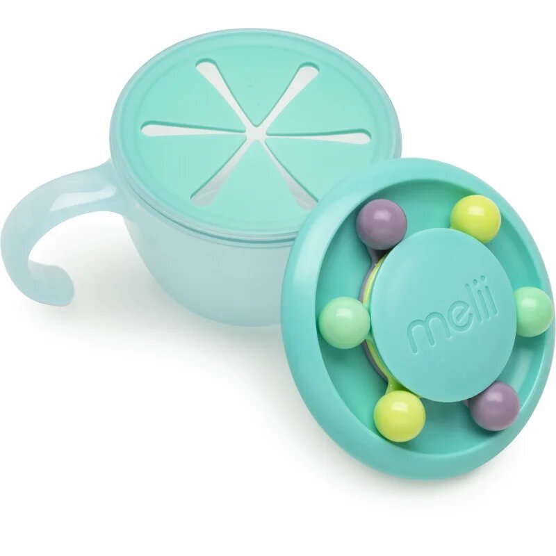 Melii Abacus Snack Container skledica za malico Blue 200 ml