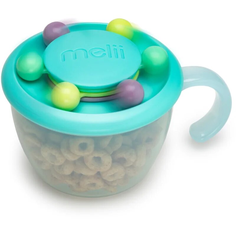 Melii Abacus Snack Container skledica za malico Blue 200 ml