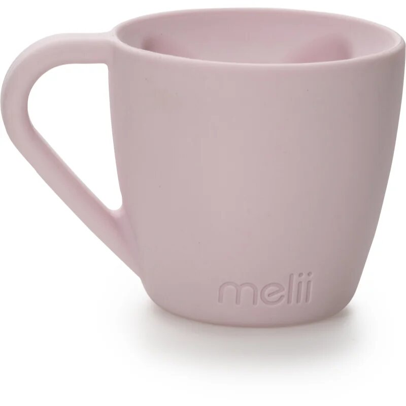 Melii Silicone Bear Mug skodelica Pink 200 ml
