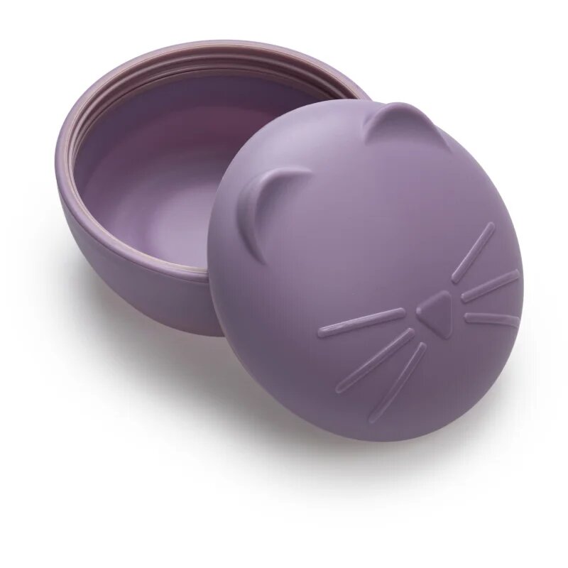 Melii Silicone Bowl with Lid škatla za malico Cat 350 ml