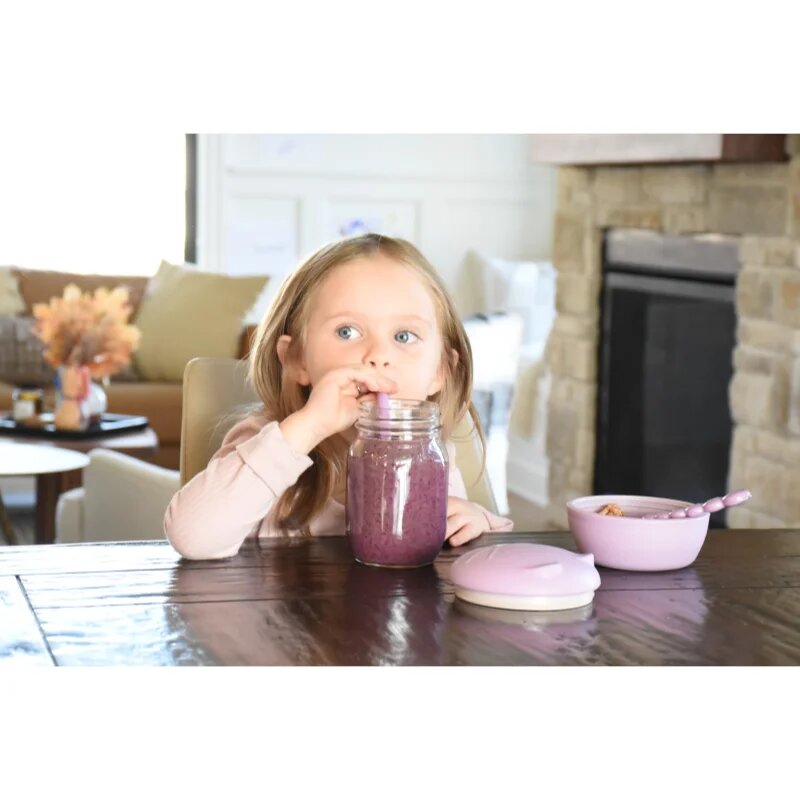 Melii Silicone Bowl with Lid škatla za malico Cat 350 ml