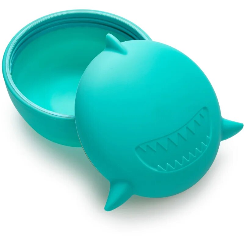 Melii Silicone Bowl with Lid škatla za malico Shark 350 ml