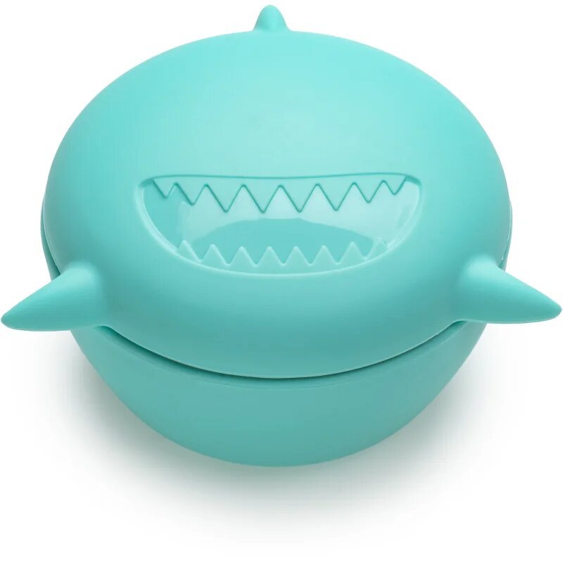 Melii Silicone Bowl with Lid škatla za malico Shark 350 ml