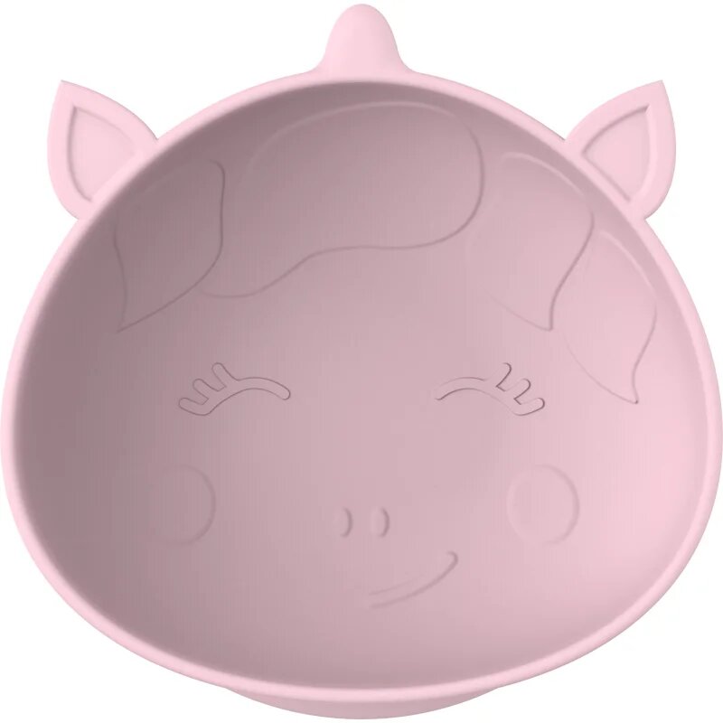 Melii Silicone Suction Bowl silikonska posoda s priseskom Unicorn 2x300 ml