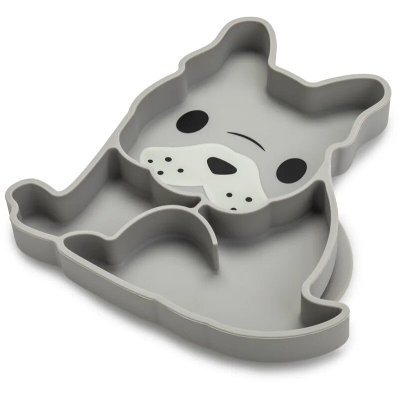 Melii Silicone Suction Plate krožnik s priseskom Bulldog 1 kos