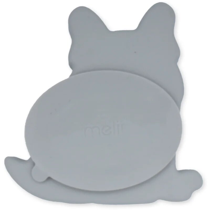 Melii Silicone Suction Plate krožnik s priseskom Bulldog 1 kos