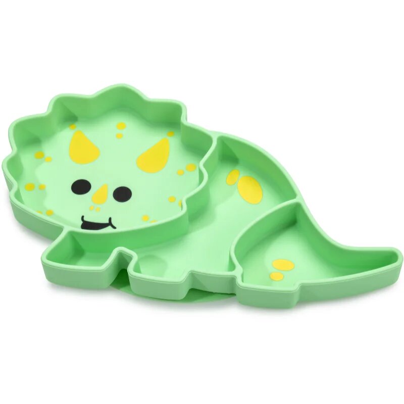 Melii Silicone Suction Plate krožnik s priseskom Dino 1 kos