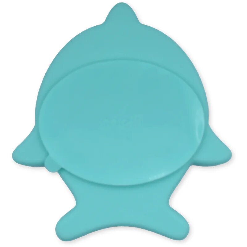 Melii Silicone Suction Plate krožnik s priseskom Shark 1 kos