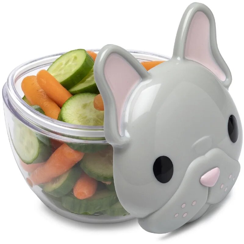 Melii Snack Container škatla za malico Bulldog 232 ml