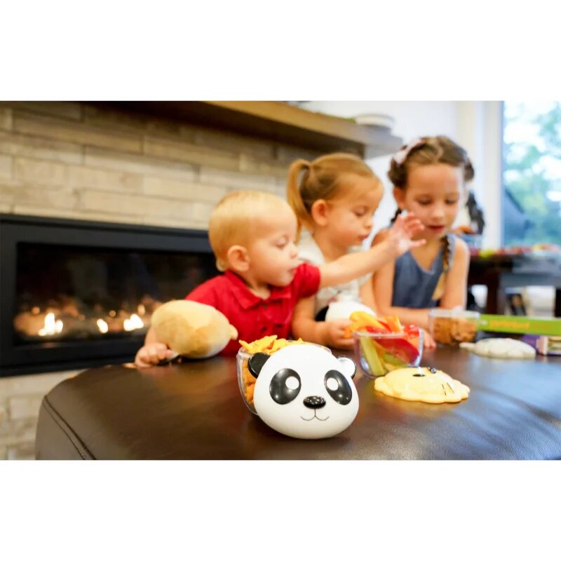 Melii Snack Container škatla za malico Panda 232 ml