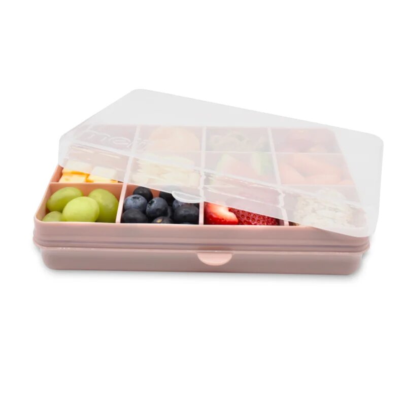 Melii Snackle Box škatla za malico Pink 1368 ml