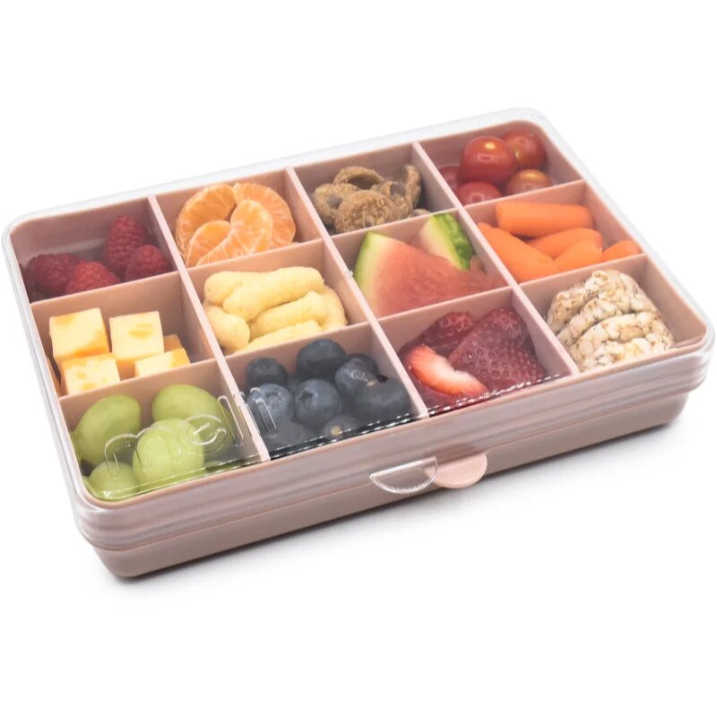 Melii Snackle Box škatla za malico Pink 1368 ml