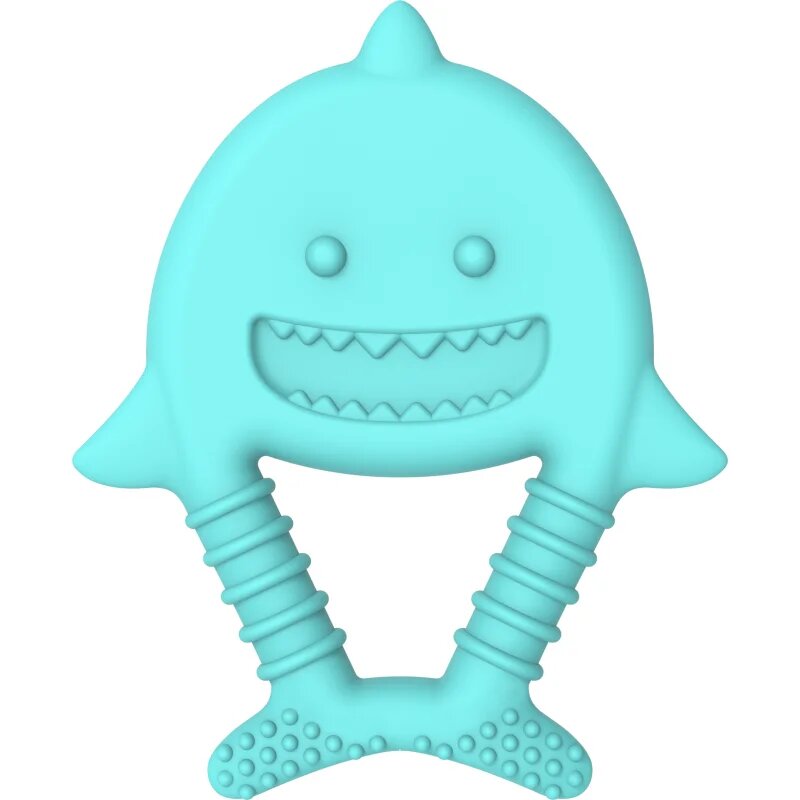 Melii Teethers grizalo Dino & Shark 2 kos