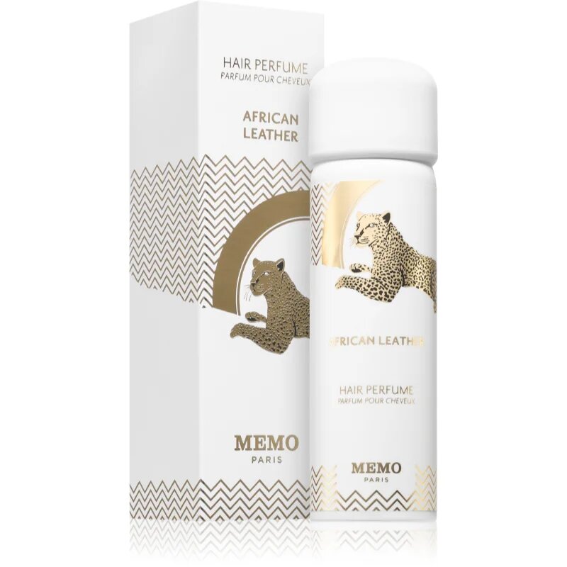 Memo Paris African Leather parfumske meglice za lase uniseks 80 ml