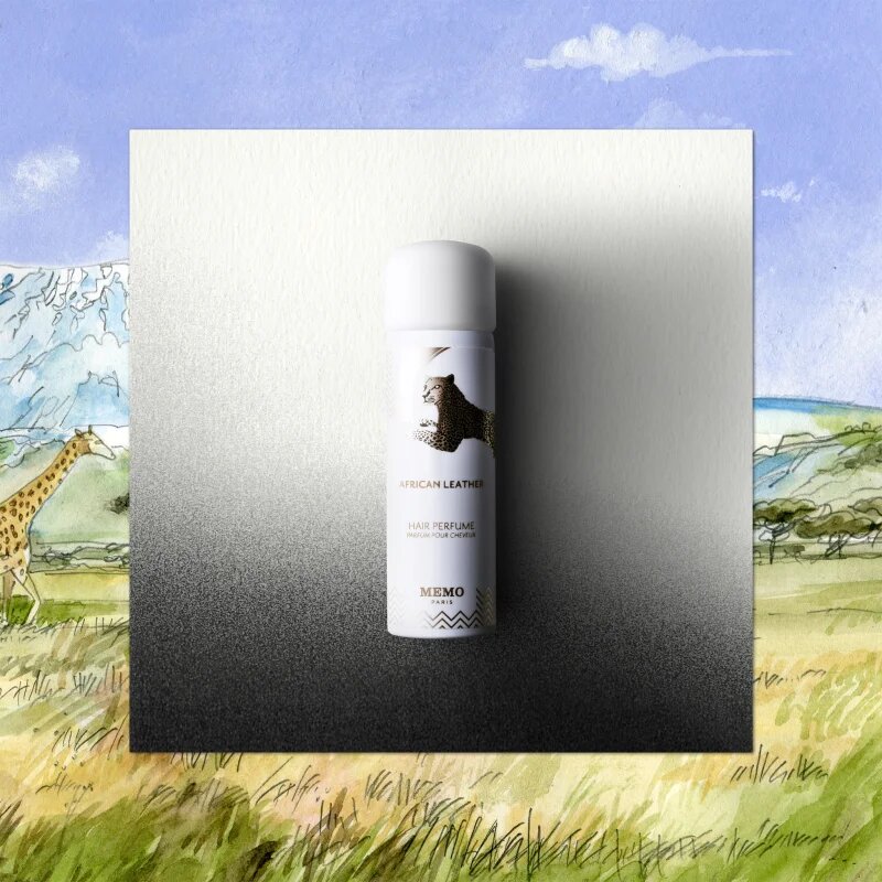 Memo Paris African Leather parfumske meglice za lase uniseks 80 ml