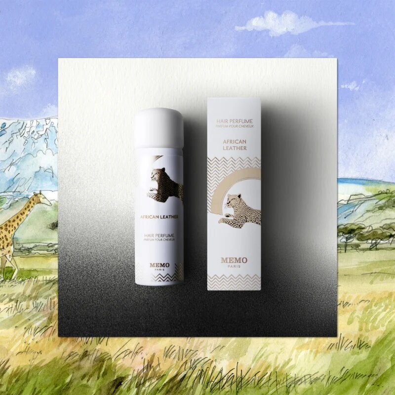 Memo Paris African Leather parfumske meglice za lase uniseks 80 ml