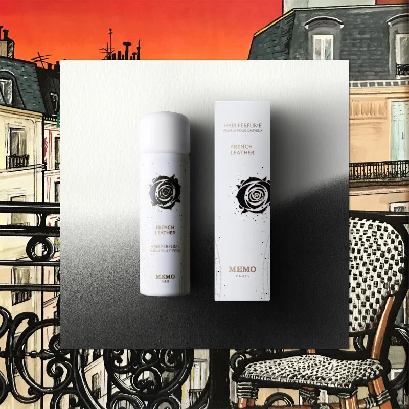 Memo Paris French Leather parfumske meglice za lase uniseks 80 ml