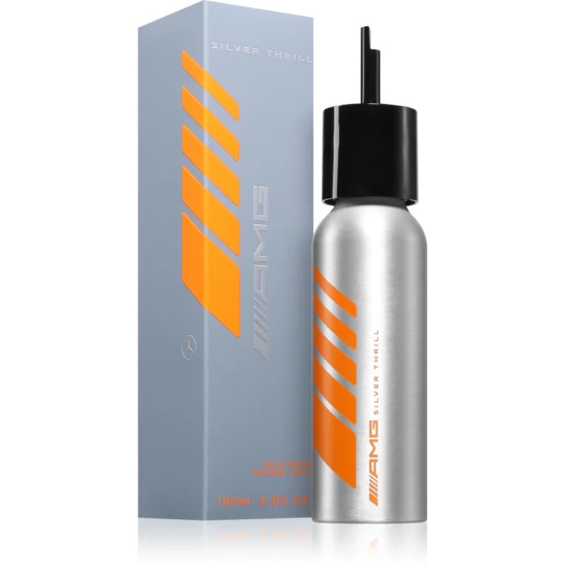 Mercedes-Benz AMG Silver Thrill parfumska voda nadomestno polnilo za moške 100 ml