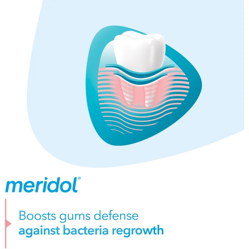 Meridol Gum Protection ustna voda brez alkohola 400 ml