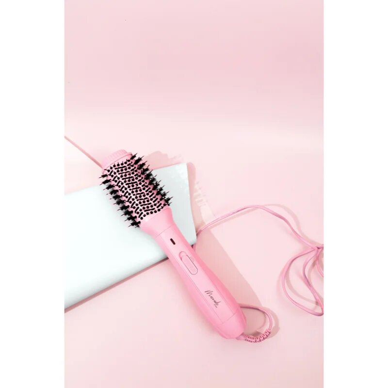 Mermade Blow Dry Brush likalna termo krtača za lase Pink 1 kos