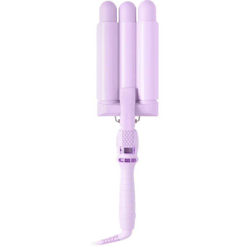 Mermade Cutie Waver 22 mm kodralnik za trojne kodre za lase Lilac 1 kos