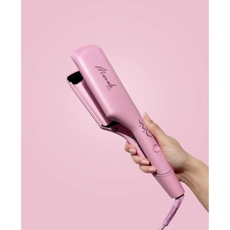 Mermade Double Waver Pink kodralnik za lase 1 kos