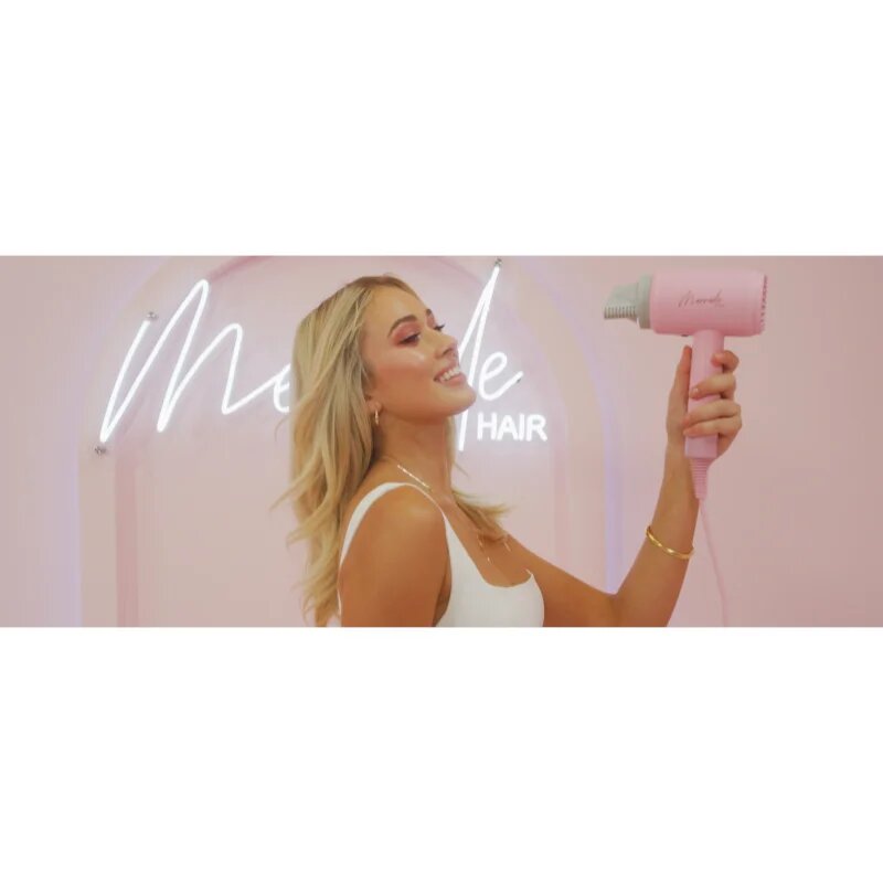 Mermade Hair Dryer sušilnik za lase Pink 1 kos