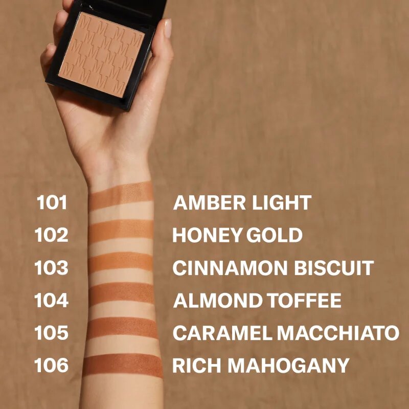 Mesauda Bronze Venus kompaktni bronz puder odtenek 101 Amber Light 10 g