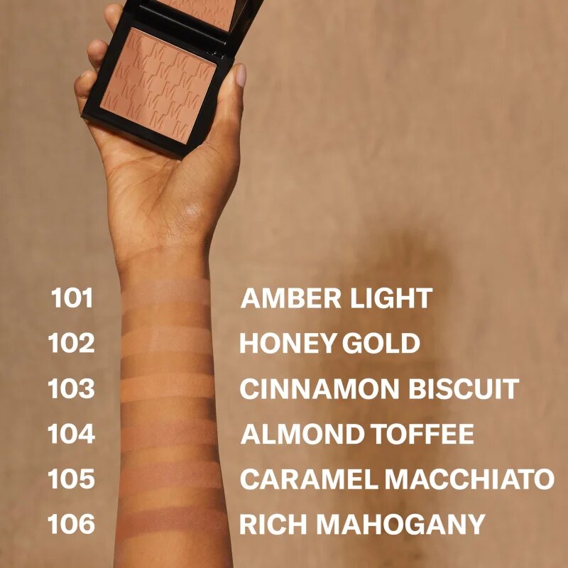 Mesauda Bronze Venus kompaktni bronz puder odtenek 106 Rich Mahogany 10 g