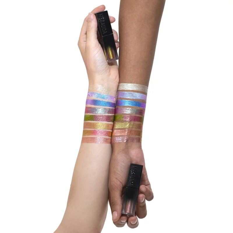 Mesauda Galactic Shadow tekoče senčilo za oči za bleščeč sijaj odtenek 101 Atmosphere 4.5 ml