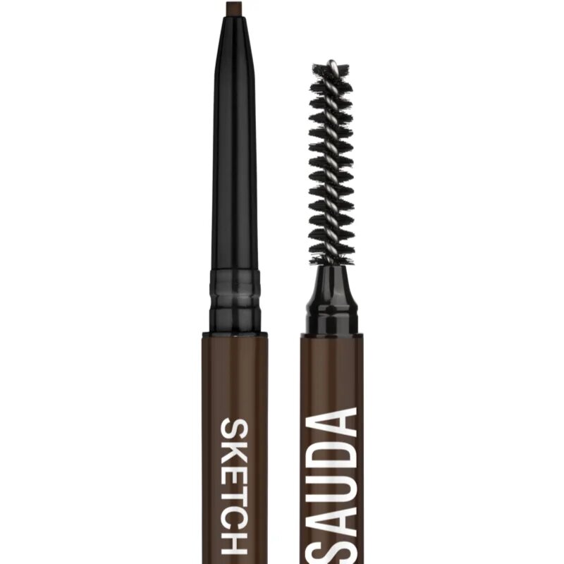 Mesauda Sketch Brows samodejni svinčnik za obrvi s krtačko odtenek 104 Dark 0.09 g