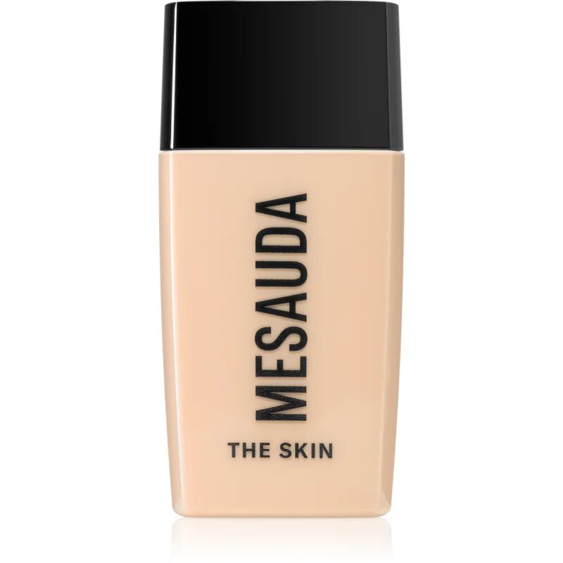 Mesauda The Skin posvetlitveni vlažilni tekoči puder SPF 15 odtenek W80 30 ml
