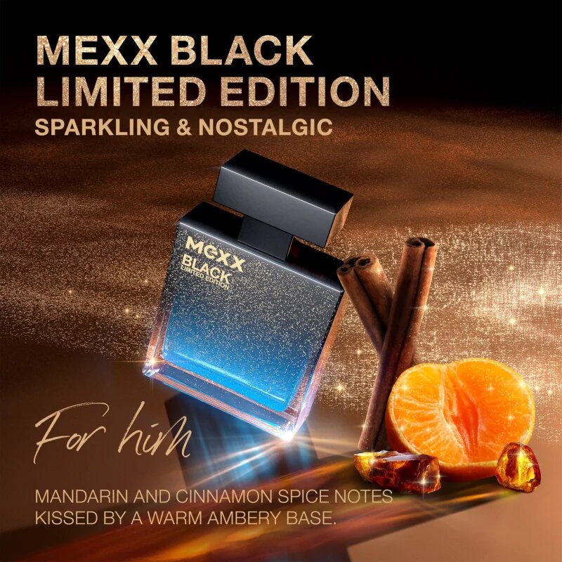 Mexx Black Man toaletna voda za moške 30 ml
