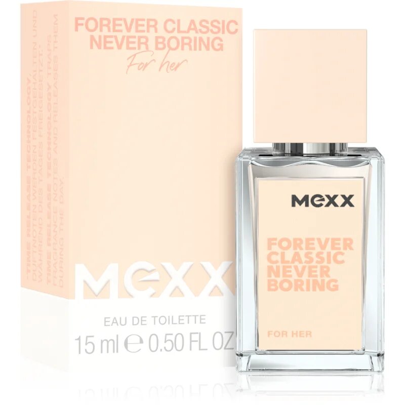 Mexx Forever Classic Never Boring New toaletna voda za ženske 15 ml