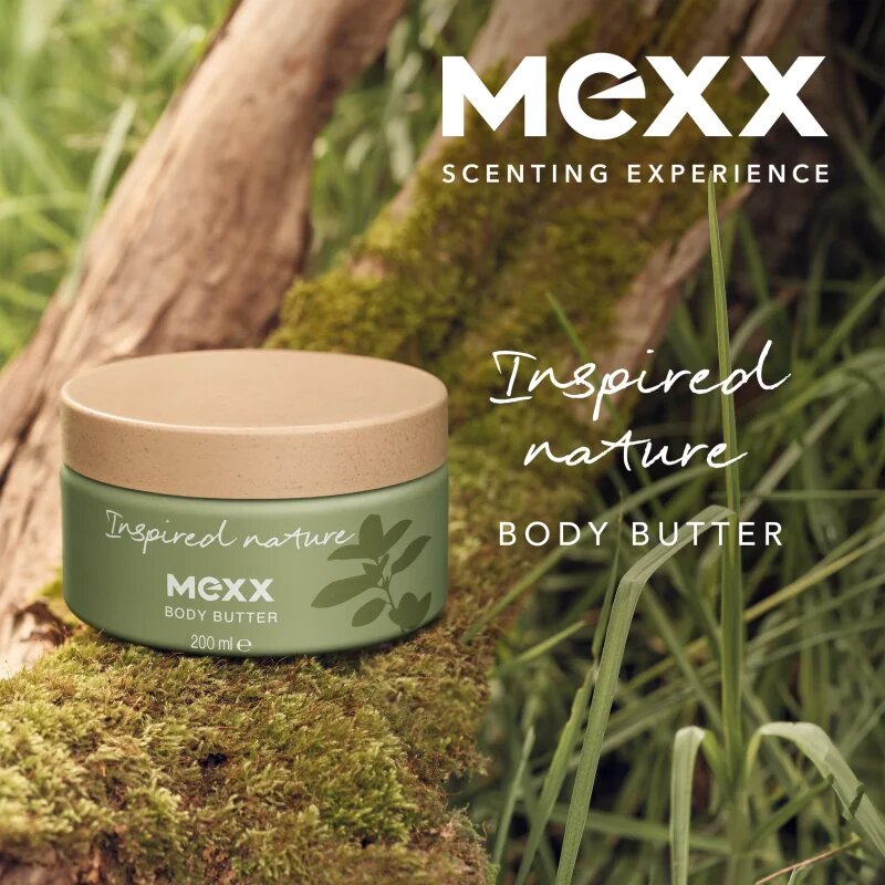 Mexx Inspired Nature maslo za telo odišavljen 200 ml