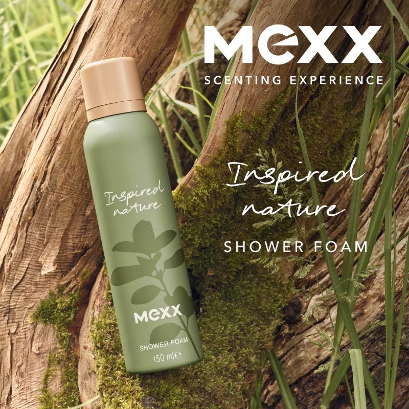 Mexx Inspired Nature pena za prhanje odišavljen 150 ml