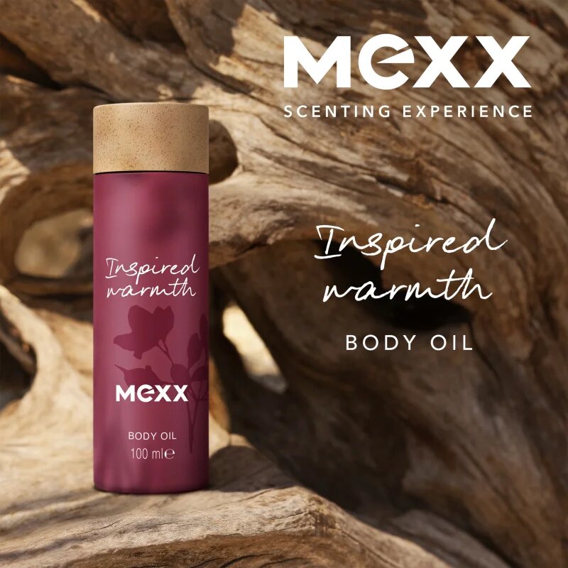 Mexx Inspired Warmth olje za telo odišavljen 100 ml