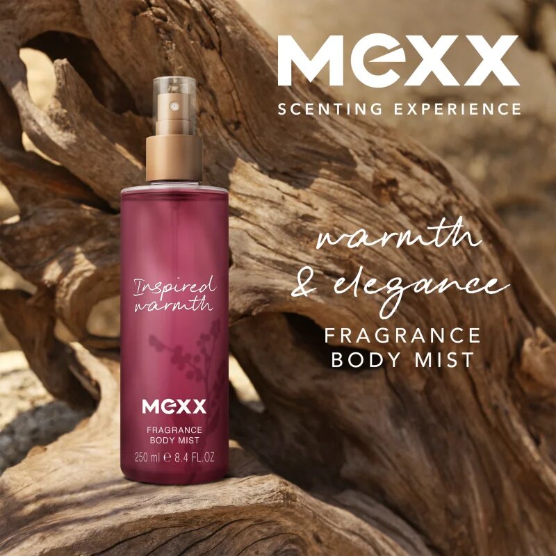 Mexx Inspired Warmth pršilo za telo za ženske 250 ml