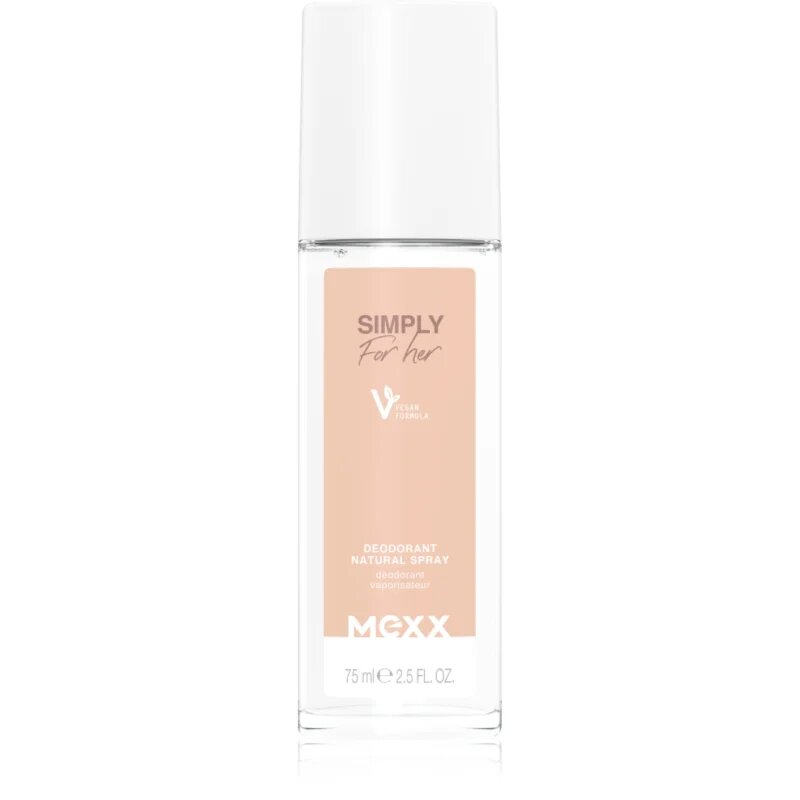 Mexx Simply For Her New deodorant v razpršilu za ženske 75 ml