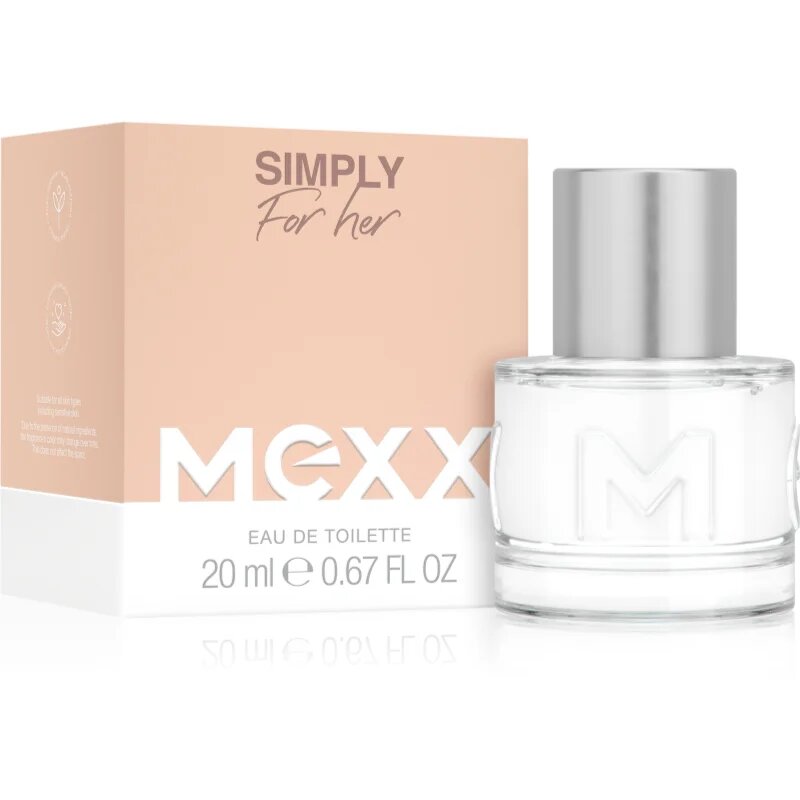 Mexx Simply For Her New toaletna voda za ženske 20 ml