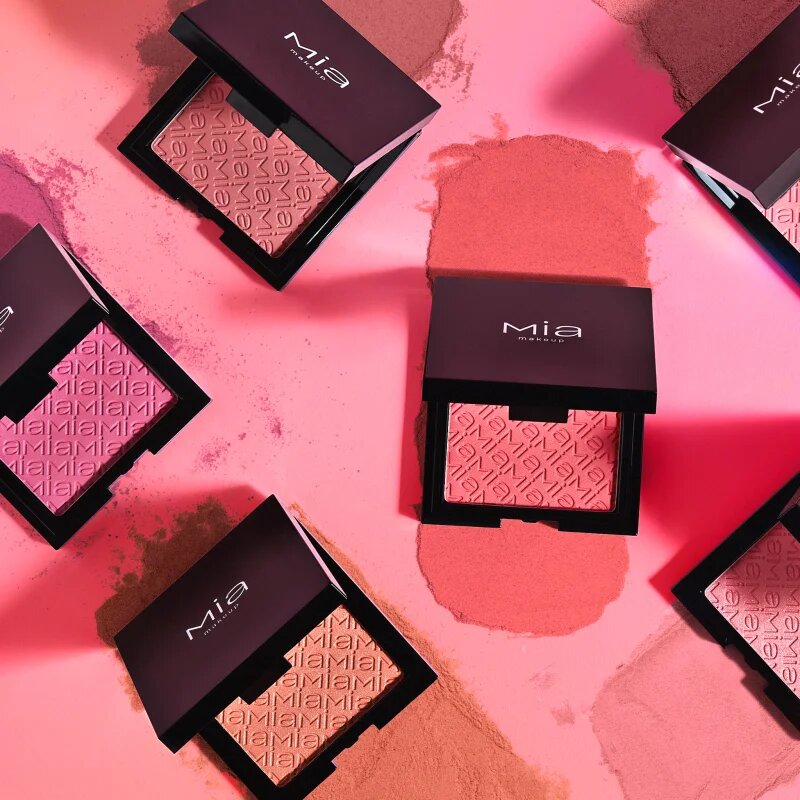 Mia Cosmetics Cheek Freak Matte rdečilo v prahu z mat učinkom odtenek 01 Coral Blend 10 g