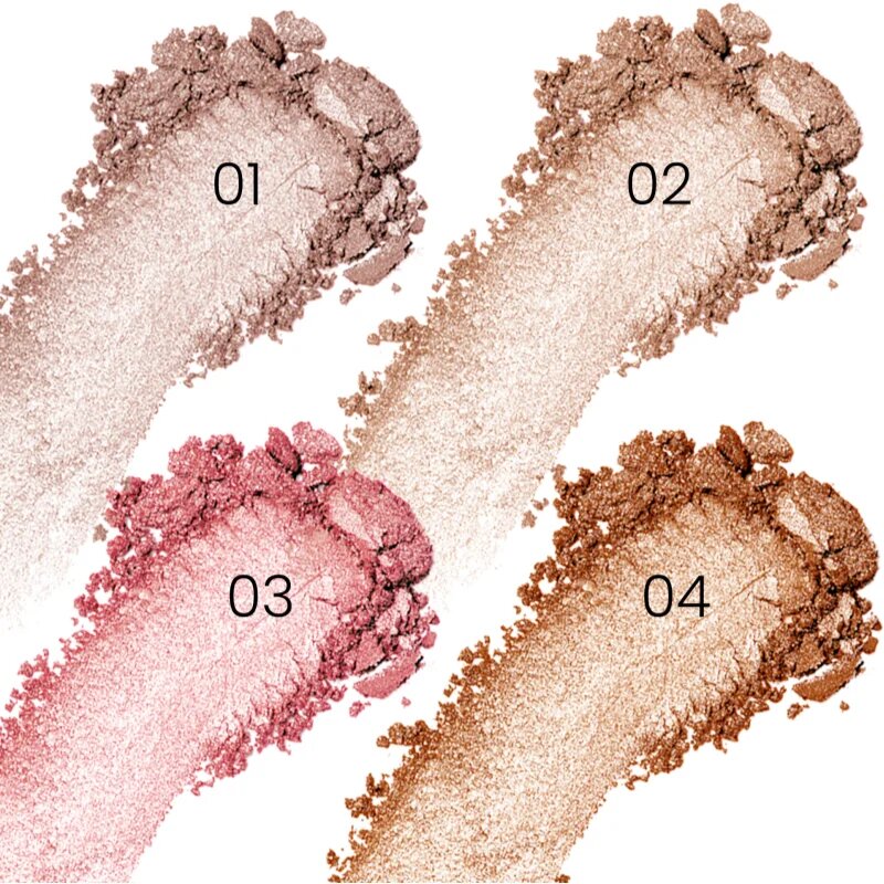Mia Cosmetics Light Builder kompaktni pudrasti osvetljevalec odtenek 04 Zoom 9 g