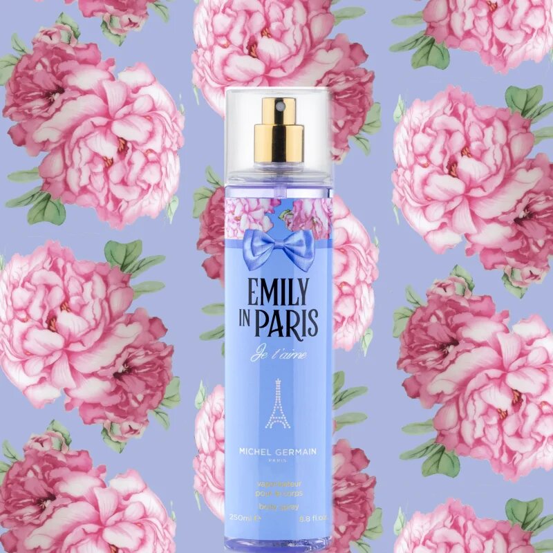 Michel Germain Emily in Paris Je t'aime pršilo za telo za ženske 236 ml