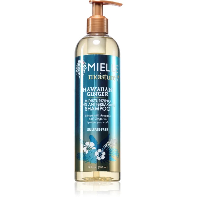 Mielle Moisture RX Hawaiian Ginger šampon za suhe in poškodovane lase 355 ml