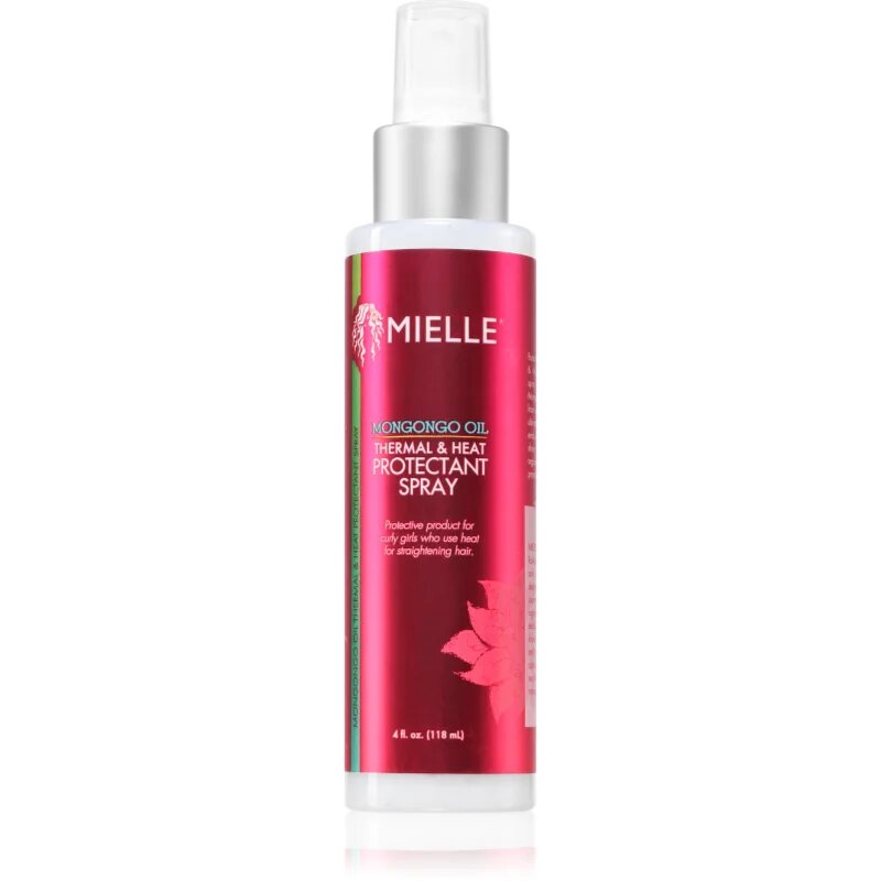 Mielle Mongongo Oil Thermal & Heat Protectant Spray zaščitno pršilo za toplotno oblikovanje las 118 ml