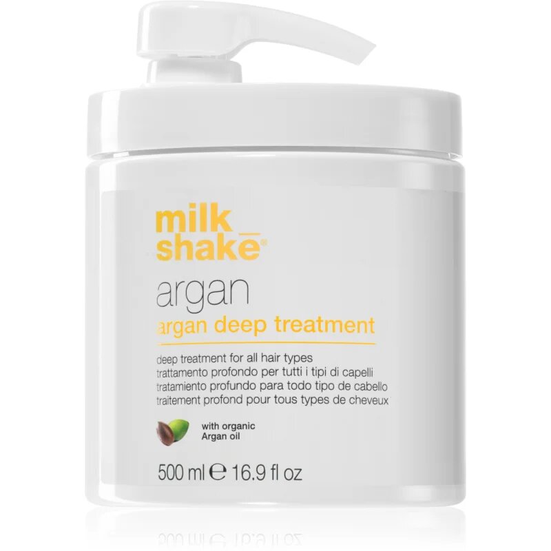 milk_shake® Argan Oil Deep Treatment oljna nega za vse tipe las 500 ml