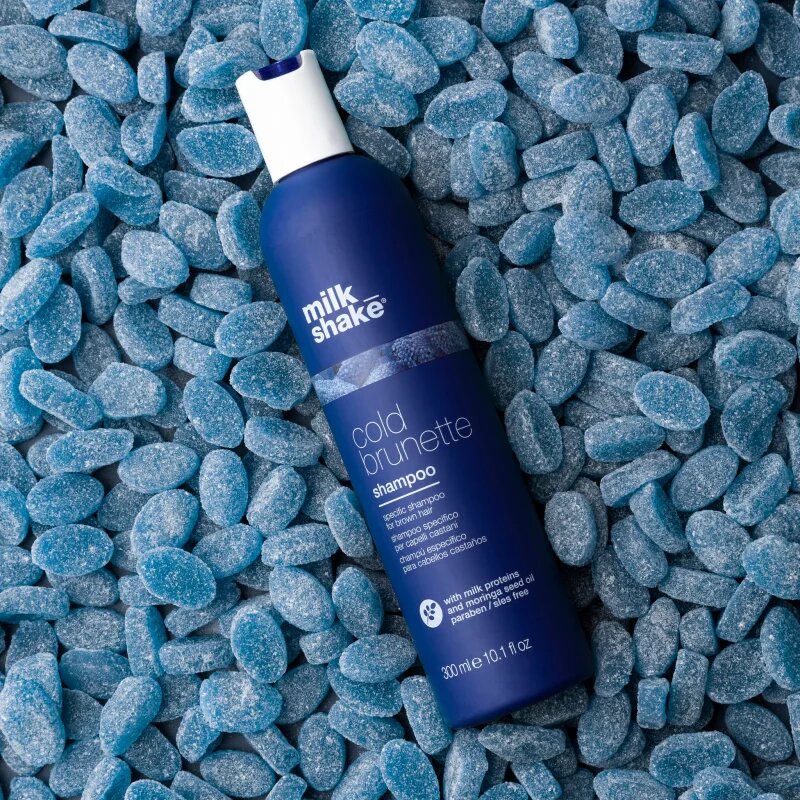 milk_shake® Cold Brunette Shampoo šampon za nevtralizacijo rumenih tonov za rjave lase 300 ml