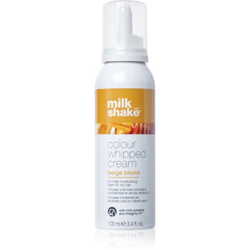 milk_shake® Colour Whipped Cream tonirana pena za vse tipe las Beige Blond 100 ml