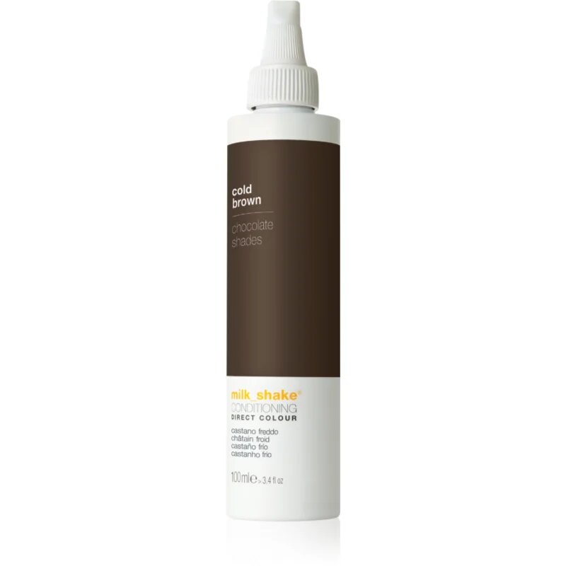 milk_shake® Direct Colour balzam za toniranje za intenzivno vlažnost Cold Brown 100 ml
