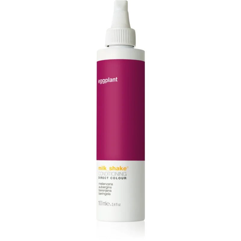 milk_shake® Direct Colour balzam za toniranje za intenzivno vlažnost Eggplant 100 ml